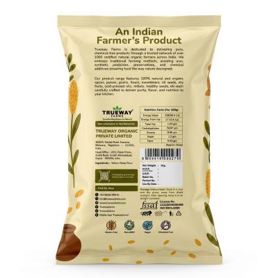 Trueway Farms Organic Organic Maize Flour (makka Atta) 1kg | Gluten-free Corn Flour Powder/atta | 100% Natural & Chemical-free For Healthy Cooking & Baking