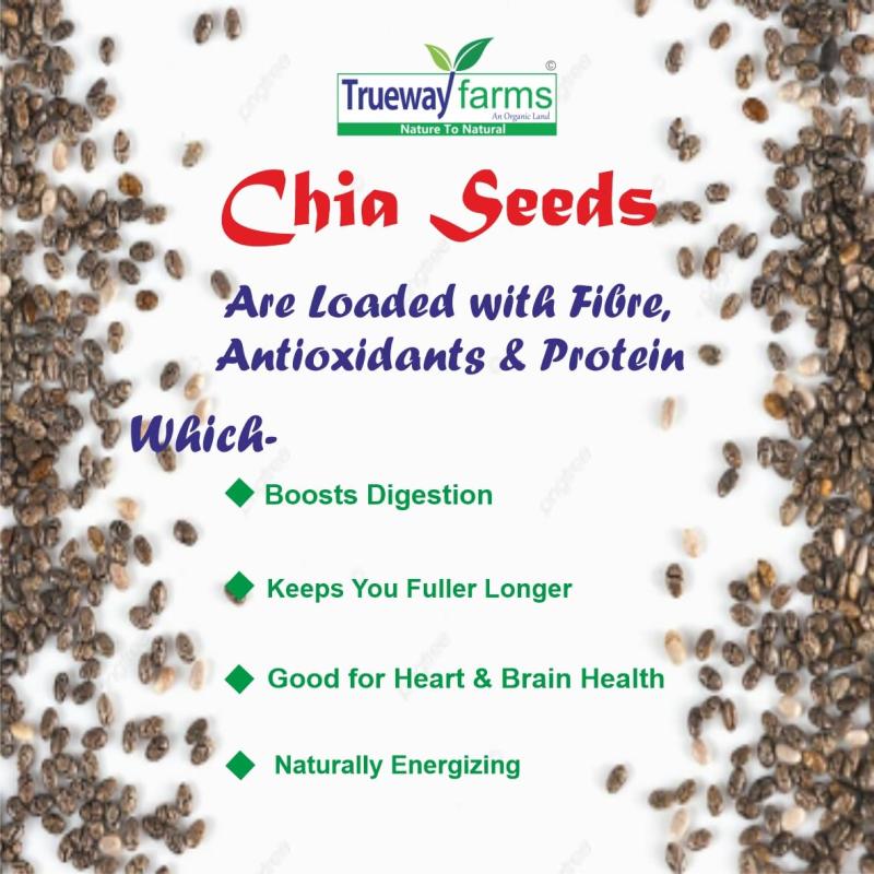 Trueway Farms Organic Chia Seeds (salba Seeds) 1.85 Kg