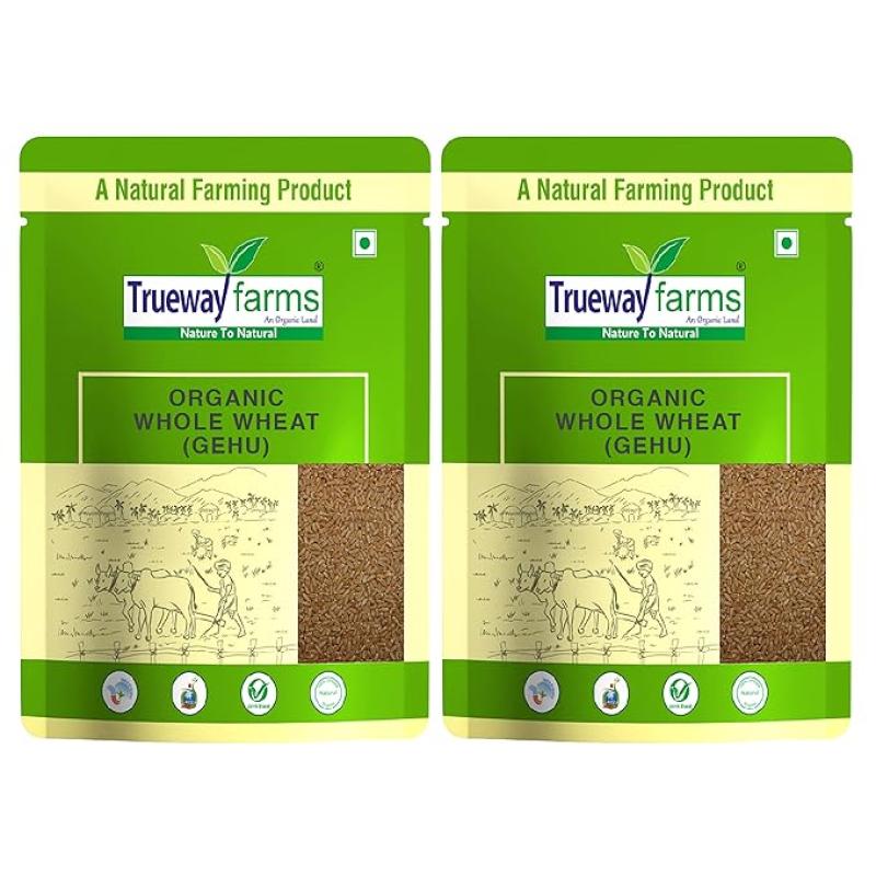 Trueway Farms Organic Sona Moti Wheat (sonamoti Gehu)
