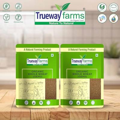 Trueway Farms Organic Sona Moti Wheat (sonamoti Gehu)