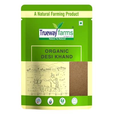 Trueway Farms Organic Desi Khand Brown (khandsari)